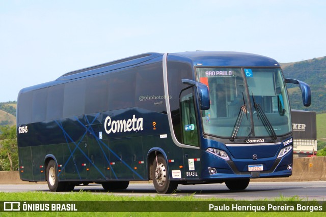 Viação Cometa 721543 na cidade de Roseira, São Paulo, Brasil, por Paulo Henrique Pereira Borges. Número da foto: #11711055.