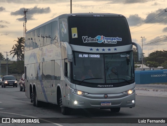 Valmir Transporte & Turismo 2212 na cidade de Maceió, Alagoas, Brasil, por Luiz Fernando. ID da foto: 11710941.