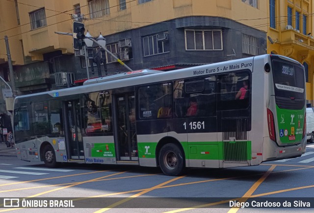 Viação Santa Brígida 1 1561 na cidade de São Paulo, São Paulo, Brasil, por Diego Cardoso da Silva. ID da foto: 11710548.