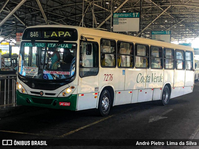 Empresa de Transportes Costa Verde 7276 na cidade de Lauro de Freitas, Bahia, Brasil, por André Pietro  Lima da Silva. Número da foto: #11668037.
