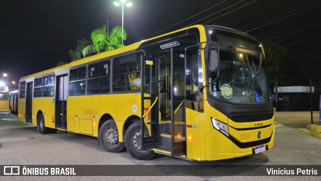 Gidion Transporte e Turismo 12304 na cidade de Joinville, Santa Catarina, Brasil, por Vinicius Petris. ID da foto: 11668182.