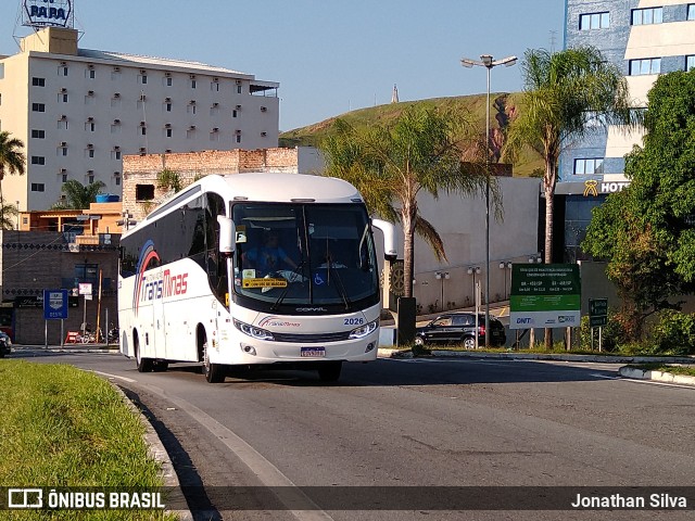 Auto Viação TransMinas 2026 na cidade de Aparecida, São Paulo, Brasil, por Jonathan Silva. ID da foto: 11668732.