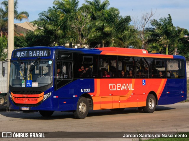 Evanil Transportes e Turismo RJ 132.152 na cidade de Rio de Janeiro, Rio de Janeiro, Brasil, por Jordan Santos do Nascimento. Número da foto: #11667887.