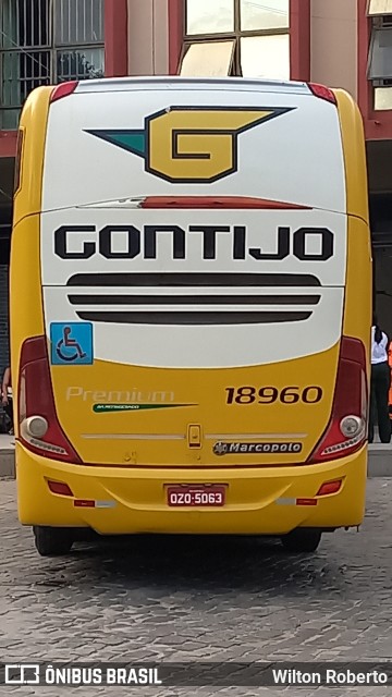 Empresa Gontijo de Transportes 18960 na cidade de Governador Valadares, Minas Gerais, Brasil, por Wilton Roberto. Número da foto: #11670114.