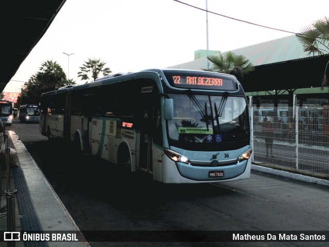 Viação Santa Cecília 36400 na cidade de Fortaleza, Ceará, Brasil, por Matheus Da Mata Santos. ID da foto: 11669506.