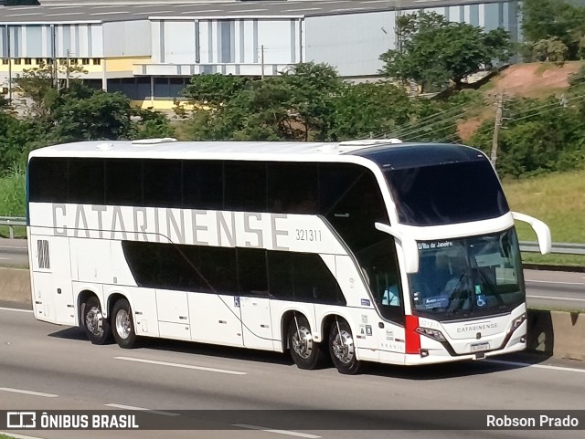 Auto Viação Catarinense 321311 na cidade de São José dos Campos, São Paulo, Brasil, por Robson Prado. ID da foto: 11669755.