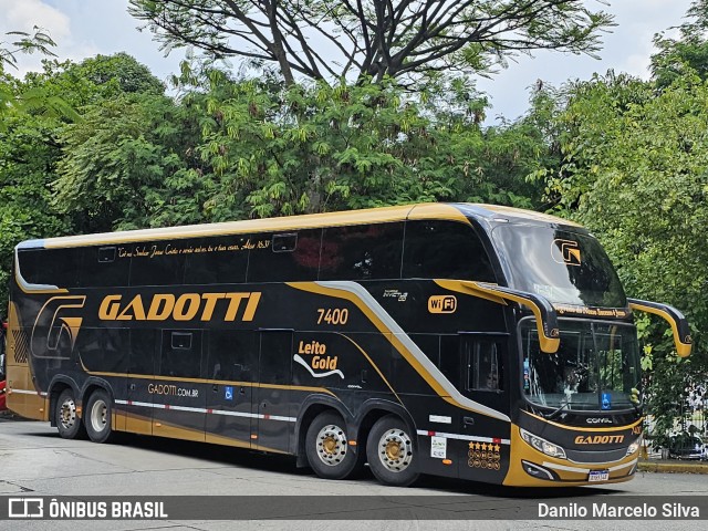 Auto Viação Gadotti 7400 na cidade de São Paulo, São Paulo, Brasil, por Danilo Marcelo Silva. ID da foto: 11669317.