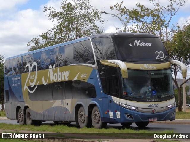 Nobre Transporte Turismo 4000 na cidade de Barreiras, Bahia, Brasil, por Douglas Andrez. ID da foto: 11667926.