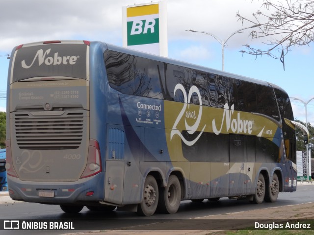 Nobre Transporte Turismo 4000 na cidade de Barreiras, Bahia, Brasil, por Douglas Andrez. ID da foto: 11667924.