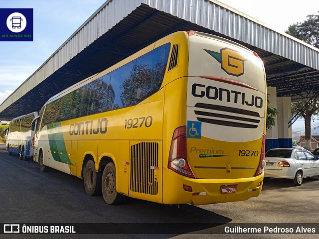 Empresa Gontijo de Transportes 19270 na cidade de Lambari, Minas Gerais, Brasil, por Guilherme Pedroso Alves. ID da foto: 11669028.