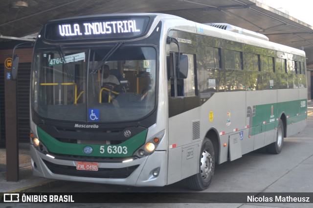 Transunião Transportes 5 6303 na cidade de São Paulo, São Paulo, Brasil, por Nicolas Matheusz. Número da foto: #11668869.
