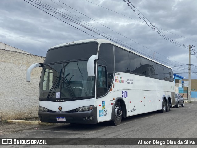 Ônibus Particulares 5100 na cidade de Santa Cruz, Rio Grande do Norte, Brasil, por Alison Diego Dias da Silva. ID da foto: 11668366.