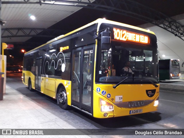 TST - Transportes Sul do Tejo 2268 na cidade de Almada, Setúbal, Portugal, por Douglas Célio Brandao. Número da foto: #11714020.