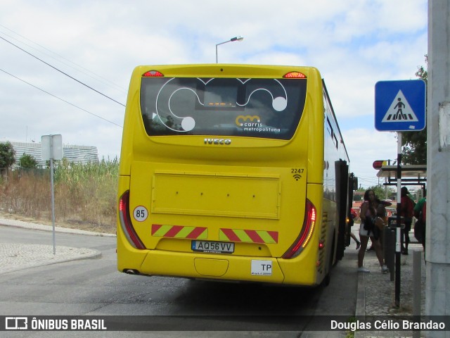TST - Transportes Sul do Tejo 2247 na cidade de Almada, Setúbal, Portugal, por Douglas Célio Brandao. Número da foto: #11714039.