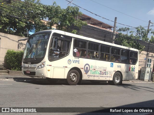 VIPE - Viação Padre Eustáquio 1419 na cidade de São Caetano do Sul, São Paulo, Brasil, por Rafael Lopes de Oliveira. Número da foto: #11713520.