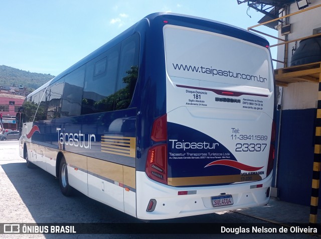 Taipastur Transportes Turísticos 23337 na cidade de São Paulo, São Paulo, Brasil, por Douglas Nelson de Oliveira. ID da foto: 11712838.