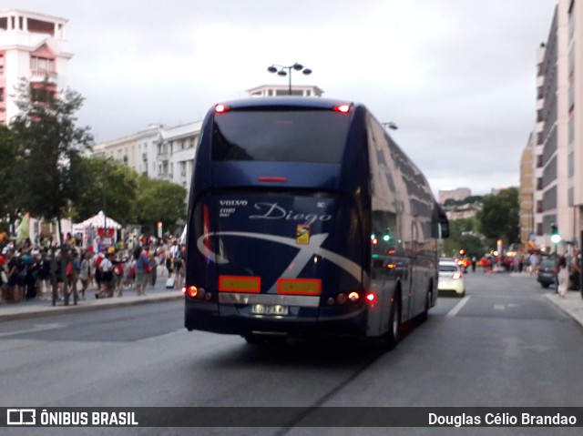 Autocares Diego 6632 na cidade de Lisbon, Lisbon, Portugal, por Douglas Célio Brandao. Número da foto: #11713992.
