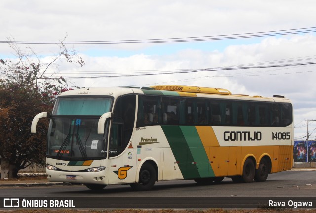 Empresa Gontijo de Transportes 14085 na cidade de Vitória da Conquista, Bahia, Brasil, por Rava Ogawa. ID da foto: 11713460.