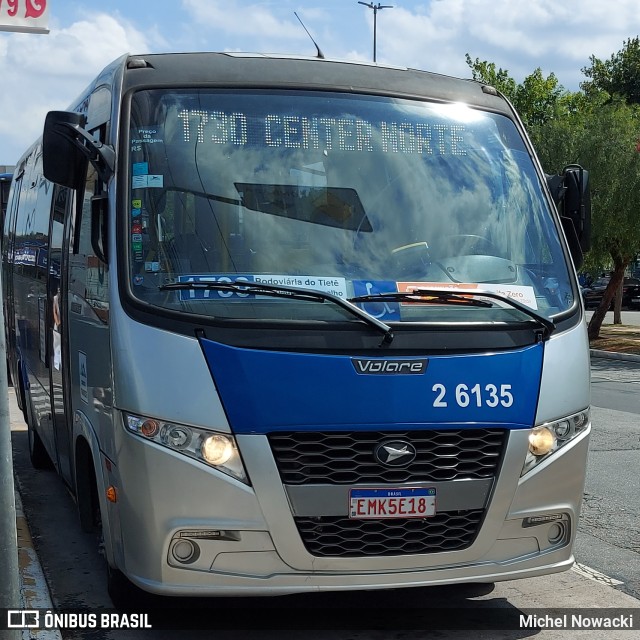 Transcooper > Norte Buss 2 6135 na cidade de São Paulo, São Paulo, Brasil, por Michel Nowacki. Número da foto: #11714829.