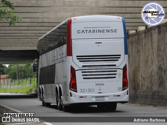 Auto Viação Catarinense 321301 na cidade de Campinas, São Paulo, Brasil, por Adriano Barbosa. Número da foto: #11713216.