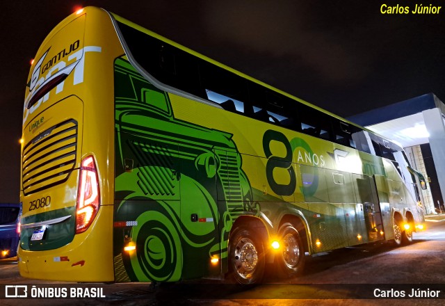 Empresa Gontijo de Transportes 25080 na cidade de Goiânia, Goiás, Brasil, por Carlos Júnior. Número da foto: #11714802.