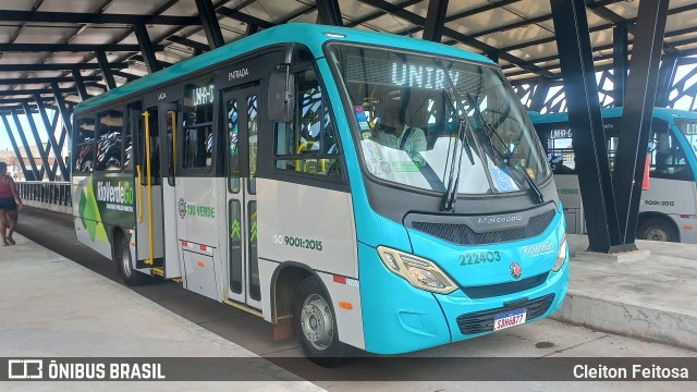 Viação Itapetinga 222403 na cidade de Rio Verde, Goiás, Brasil, por Cleiton Feitosa. Número da foto: #11715072.