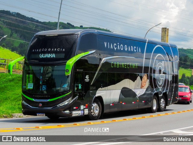 Viação Garcia 87049 na cidade de Aparecida, São Paulo, Brasil, por Daniel Meira. Número da foto: #11712753.