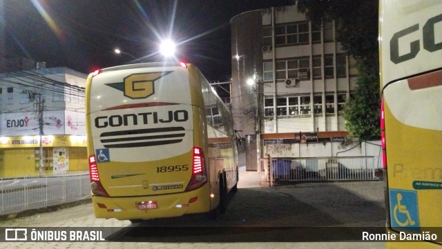 Empresa Gontijo de Transportes 18955 na cidade de Ipatinga, Minas Gerais, Brasil, por Ronnie Damião. Número da foto: #11712645.