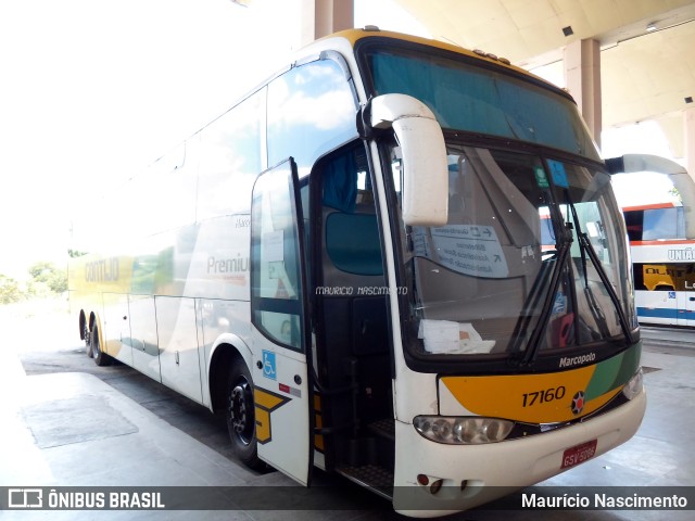 Empresa Gontijo de Transportes 17160 na cidade de Montes Claros, Minas Gerais, Brasil, por Maurício Nascimento. ID da foto: 11715281.