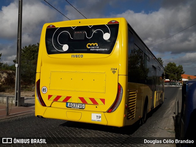 TST - Transportes Sul do Tejo 2264 na cidade de Almada, Setúbal, Portugal, por Douglas Célio Brandao. Número da foto: #11714136.