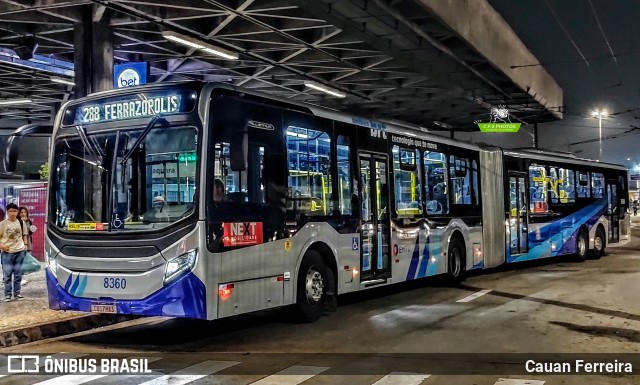 Next Mobilidade - ABC Sistema de Transporte 8360 na cidade de São Paulo, São Paulo, Brasil, por Cauan Ferreira. Número da foto: #11714672.