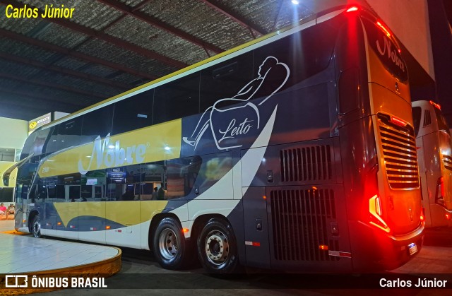 Nobre Turismo 2301 na cidade de Goiânia, Goiás, Brasil, por Carlos Júnior. Número da foto: #11713068.