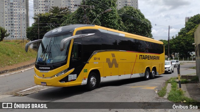 Viação Nova Itapemirim 30116 na cidade de Salvador, Bahia, Brasil, por Ônibus Ssa. ID da foto: 11716623.