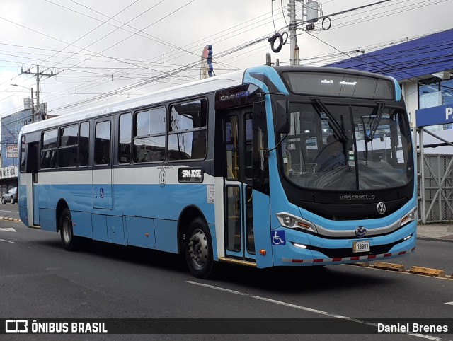 Buses Guadalupe 12 na cidade de Guadalupe, Goicoechea, San José, Costa Rica, por Daniel Brenes. ID da foto: 11715540.