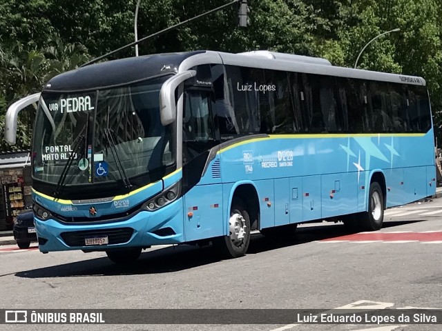 Expresso Recreio D12128 na cidade de Rio de Janeiro, Rio de Janeiro, Brasil, por Luiz Eduardo Lopes da Silva. Número da foto: #11717227.