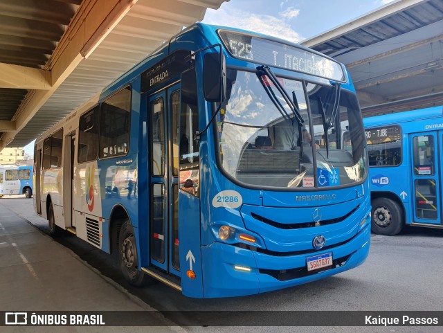 Santa Zita Transportes Coletivos 21286 na cidade de Vila Velha, Espírito Santo, Brasil, por Kaique Passos. Número da foto: #11715525.