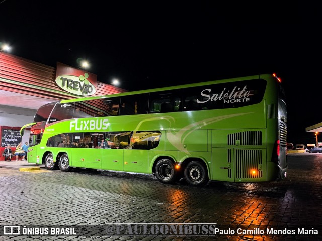 Expresso Satélite Norte 18016 na cidade de Monte Alegre de Minas, Minas Gerais, Brasil, por Paulo Camillo Mendes Maria. Número da foto: #11716222.