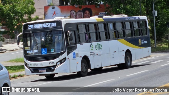 Viação Elite 2325 na cidade de Volta Redonda, Rio de Janeiro, Brasil, por João Victor Rodrigues Rocha. ID da foto: 11716674.