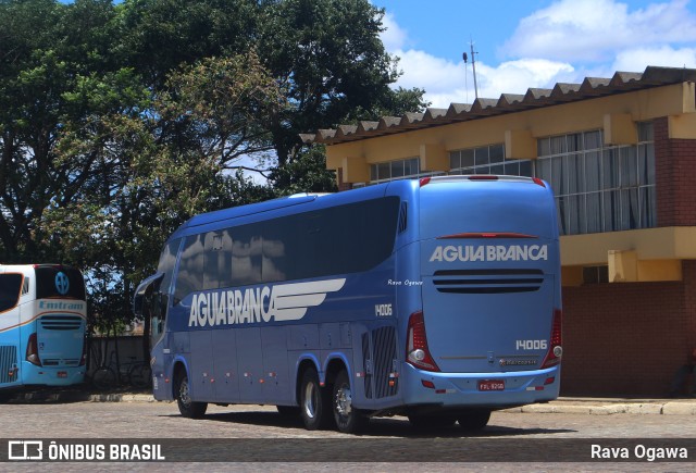 Viação Águia Branca 14006 na cidade de Vitória da Conquista, Bahia, Brasil, por Rava Ogawa. ID da foto: 11717358.