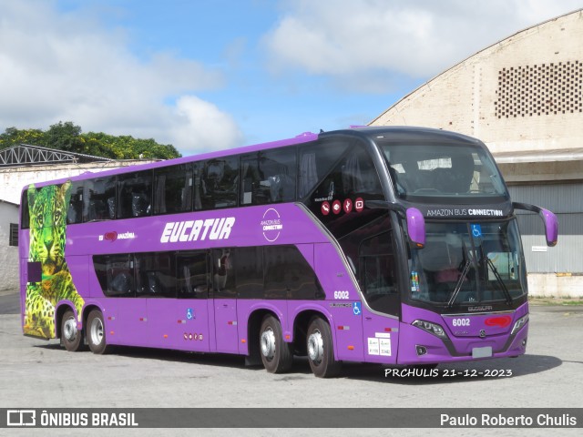 Eucatur - Empresa União Cascavel de Transportes e Turismo 6002 na cidade de Curitiba, Paraná, Brasil, por Paulo Roberto Chulis. Número da foto: #11717765.