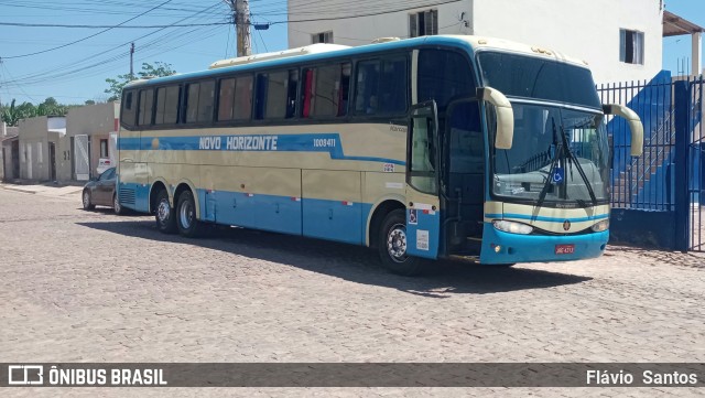 Viação Novo Horizonte 1008411 na cidade de Barra da Estiva, Bahia, Brasil, por Flávio  Santos. ID da foto: 11715677.