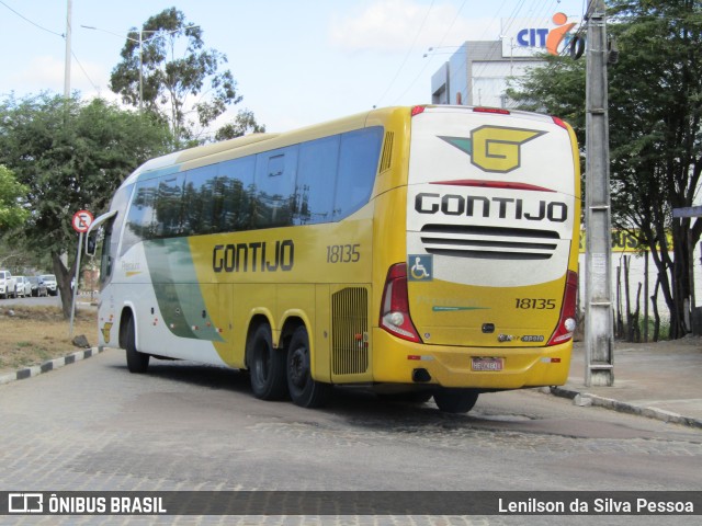 Empresa Gontijo de Transportes 18135 na cidade de Caruaru, Pernambuco, Brasil, por Lenilson da Silva Pessoa. ID da foto: 11717764.