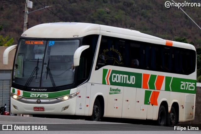 Empresa Gontijo de Transportes 21725 na cidade de Manoel Vitorino, Bahia, Brasil, por Filipe Lima. Número da foto: #11717650.