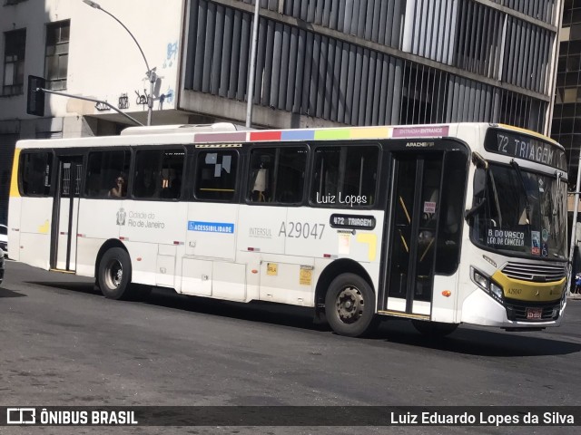 Empresa de Transportes Braso Lisboa A29047 na cidade de Rio de Janeiro, Rio de Janeiro, Brasil, por Luiz Eduardo Lopes da Silva. ID da foto: 11716653.