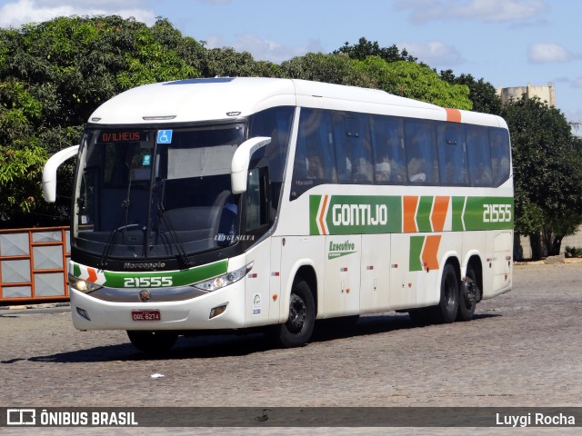 Empresa Gontijo de Transportes 21555 na cidade de Vitória da Conquista, Bahia, Brasil, por Luygi Rocha. ID da foto: 11715609.