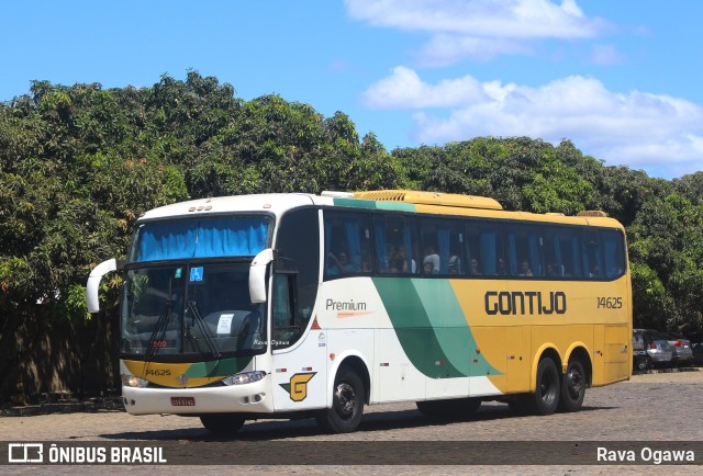 Empresa Gontijo de Transportes 14625 na cidade de Vitória da Conquista, Bahia, Brasil, por Rava Ogawa. ID da foto: 11717505.