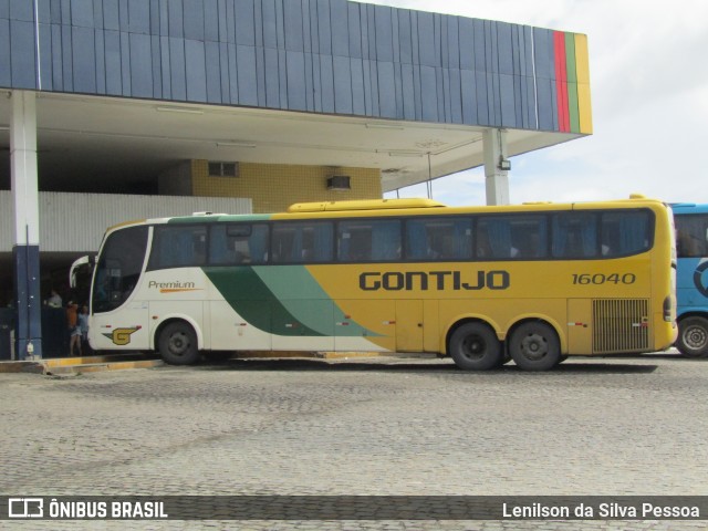 Empresa Gontijo de Transportes 16040 na cidade de Caruaru, Pernambuco, Brasil, por Lenilson da Silva Pessoa. Número da foto: #11717561.