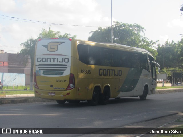 Empresa Gontijo de Transportes 18835 na cidade de Cabo de Santo Agostinho, Pernambuco, Brasil, por Jonathan Silva. Número da foto: #11718871.