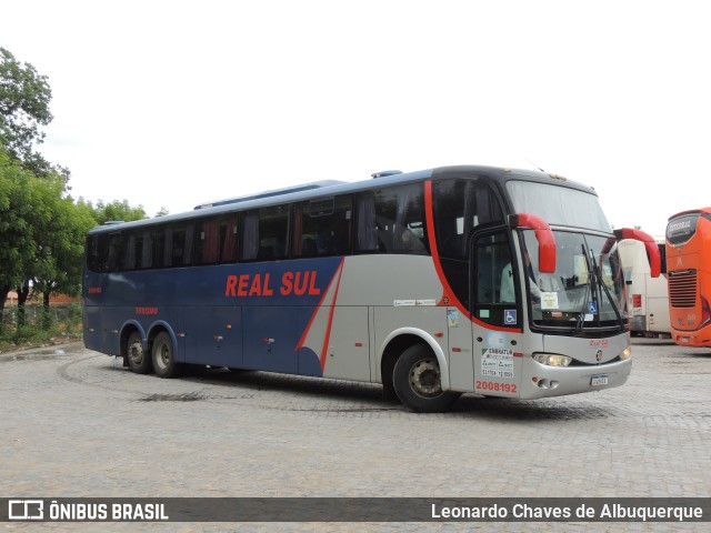 Real Sul Turismo 2008192 na cidade de Santa Maria da Vitória, Bahia, Brasil, por Leonardo Chaves de Albuquerque. Número da foto: #11720070.