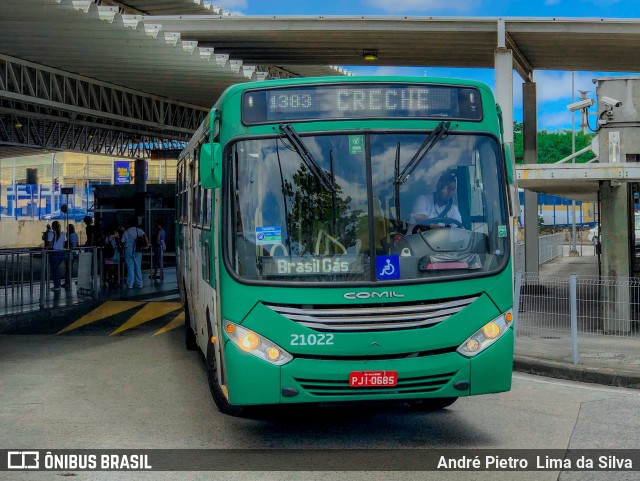 OT Trans - Ótima Salvador Transportes 21022 na cidade de Salvador, Bahia, Brasil, por André Pietro  Lima da Silva. ID da foto: 11718210.